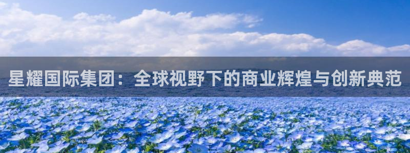南宫NGapp：星耀国际集团：全球视野下的商业辉煌与创新典范