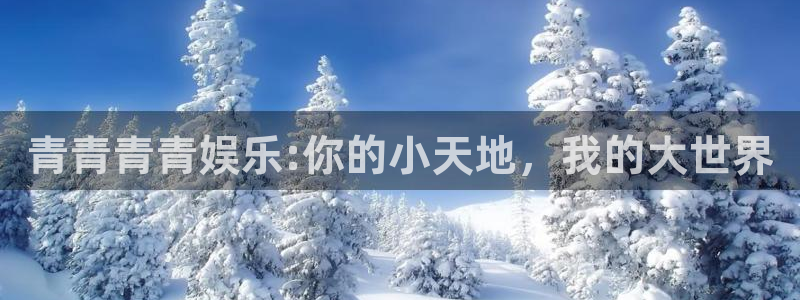 南宫NG在线下载：青青青青娱乐:你的小天地，我的大世界